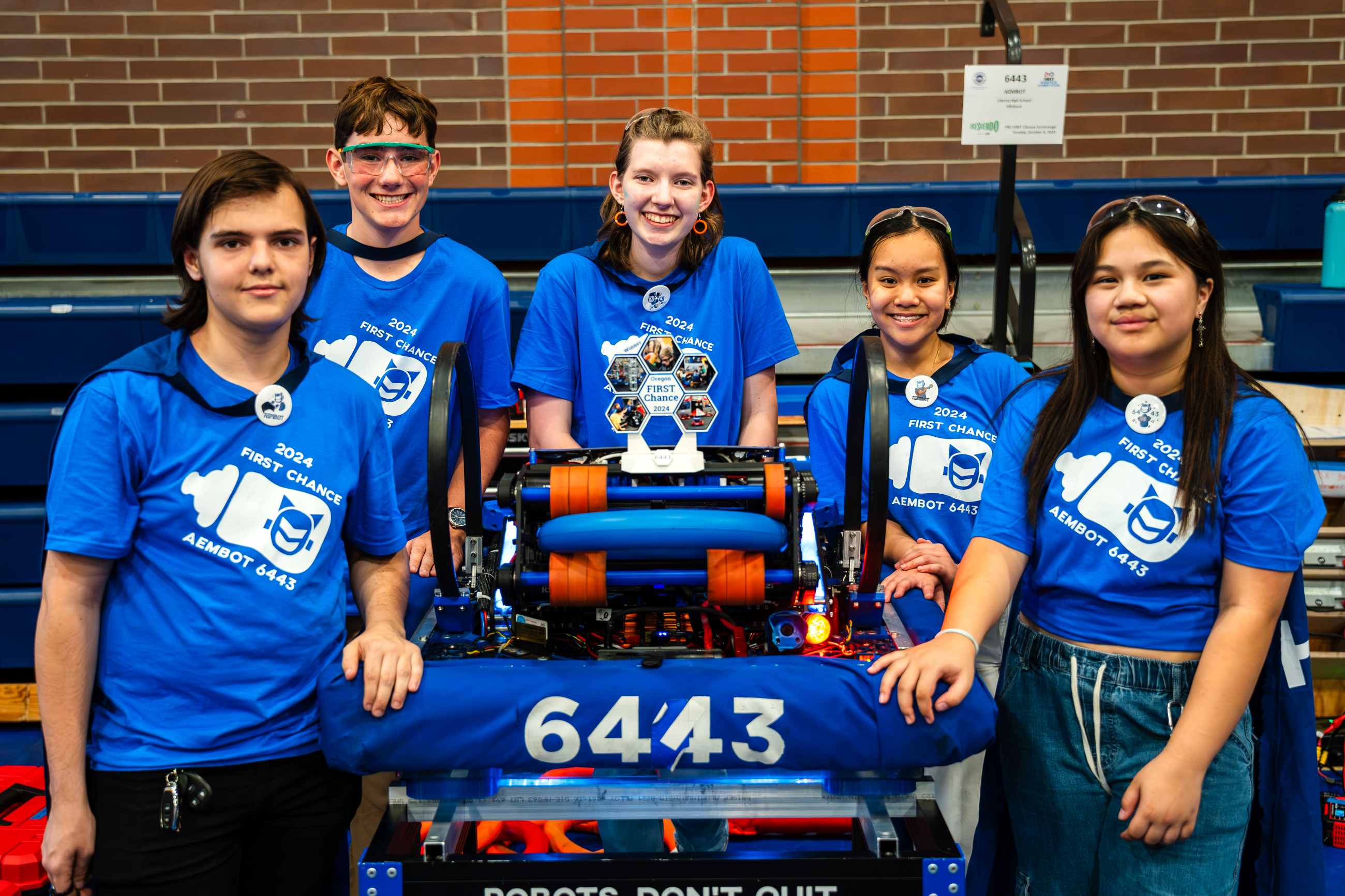 Our drive team with Lightcycle!